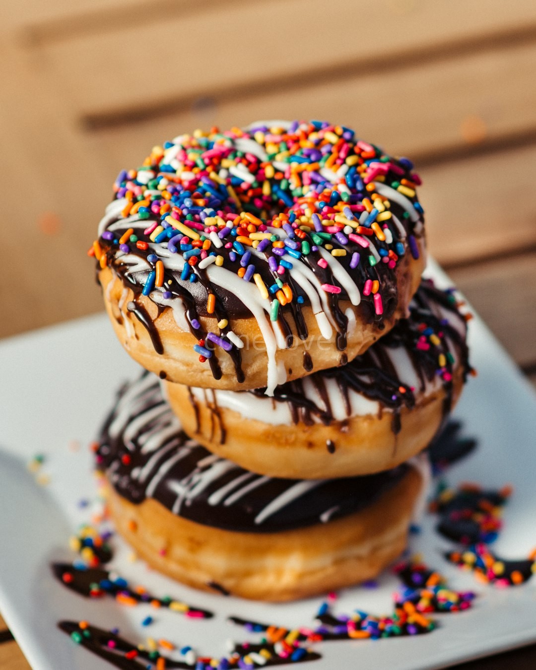 Close up dessert