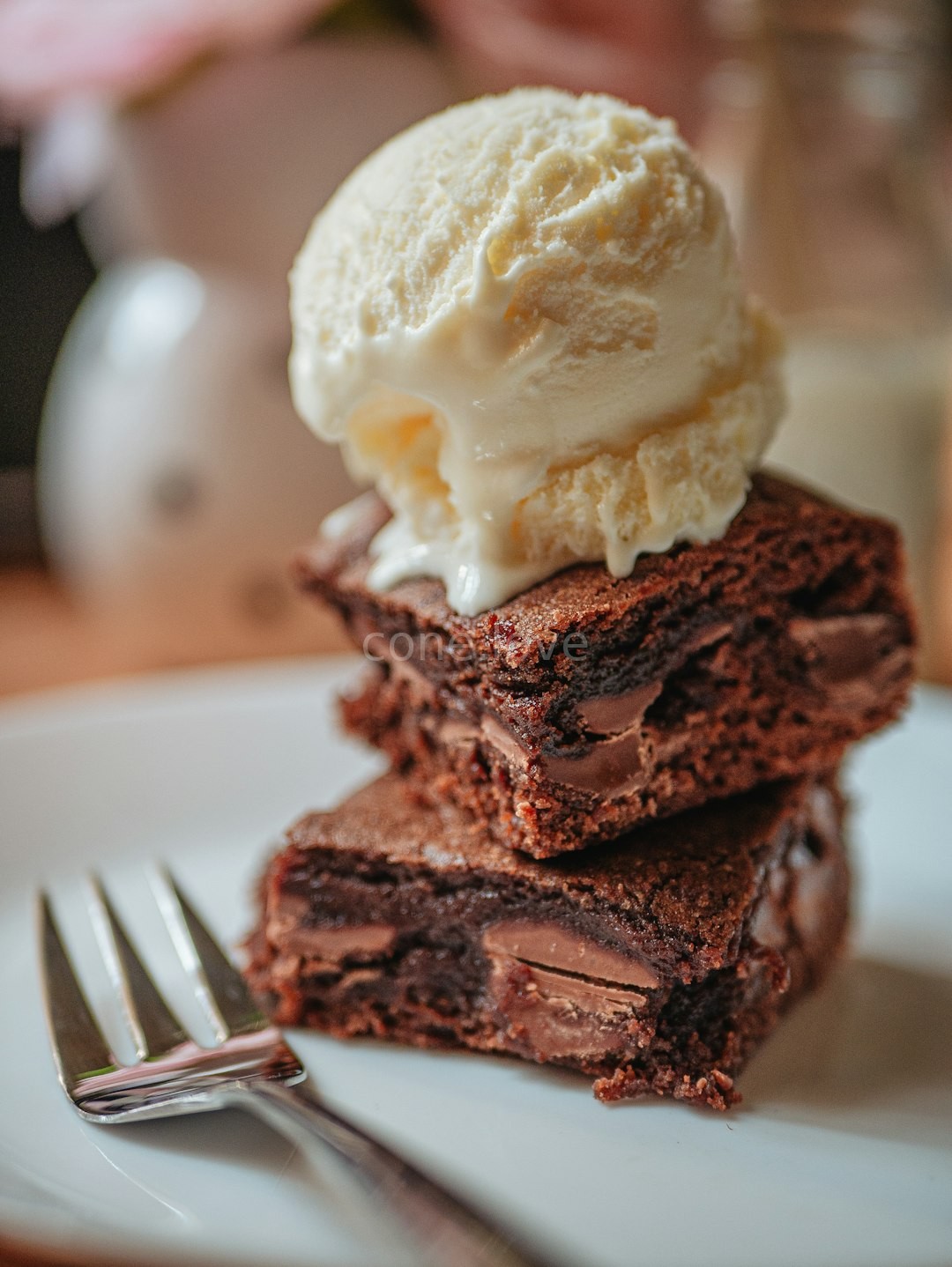 Delicious Pudding Background